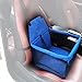 Price comparison product image Attace Dog Cat Puppy Pet Car Booster Seat Travel Carrier Bag Cage Deluxe Portable with Clip-On Safety Leash, Playpen Easy Folding (Blue)