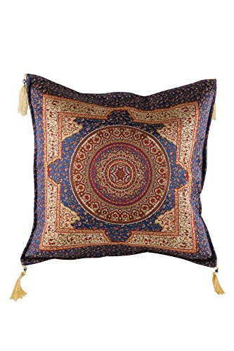 Armadahome Kissenbezug Kissenhülle Sitzkissen cushion cover orientalisch (Marine)