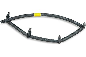 ATU Tuyau de Retour d'injecteur (Tuyau de Carburant Anti-fuite) 1.6 HDi 90 & 109/110 CH compatible pour Berlingo, C2, C3 I, C3 Picasso, C4 I, C4 Picasso, C5 II-III, Xsara Picasso, Jumpy