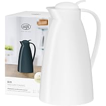 alfi Eco 1.0 L, coconut white, insulated jug with hygienic ...