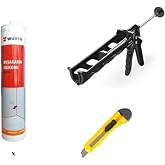 W&uuml;rth Duşakabin Silikonu Beyaz 310 Ml Set