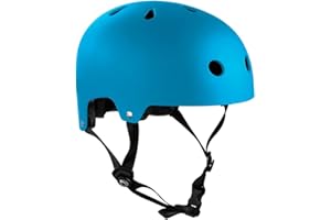 SFR Essentials Helmet | Easy-Fit Dual Sizing Padding Designed for Comfort and Protection | EPS Inner Core W High Impact ABS Outer Shell 11 Ventilation Holes For Roller Skating Skateboard Trick Scooter