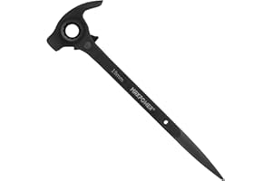 MaxPower Klucz do rusztowania grzechotkowego 4 w 1 trzpienie grzechotkowe 17/19 mm - konstrukcja chromowo-wanadowa