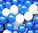 Produktbild Syndecho Luftballons,10 zoll Latex Ballons für Hochzeit Party Geburtstag,100 Stück (Blau Weiß)