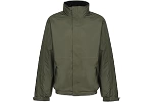Regatta Dover Waterproof Concealed Hooded Fleece Lined Bomber Jacket Jackets Waterproof Insulated Unisex adulto (Pack de 1)