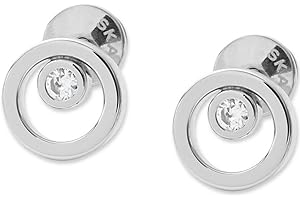 Skagen Damen Ohrringe aus Edelstahl oder Halbedelmetall mit Verschlussklappe