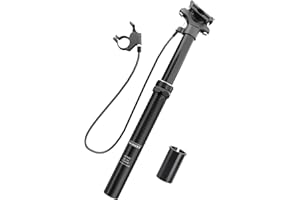 Bibike Dropper Post 27.2/28.6/30.0/30.4/30.9/31.6/33.9mm x 440mm Length 125mm Travel Remote External Routing