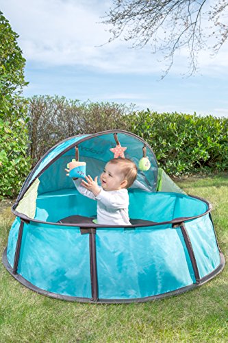 Imagen 4 de Babymoov A035204 - Gimnasio de actividades, color azul y topo