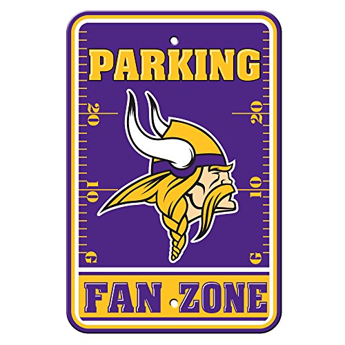 Preisvergleich Produktbild Fremont Die NFL Minnesota Vikings Kunststoff Parken Schild – Reserved Parking
