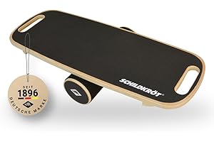 Schildkröt Balance Board, Tavola per Equilibrio in Vero Legno, Superficie Antiscivolo, Istruzione Incluse, 960243