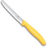 Victorinox 6.7838.C1 Swiss Classic 11cm Tırtıklı Domates Bı&ccedil;ağı, Sarı