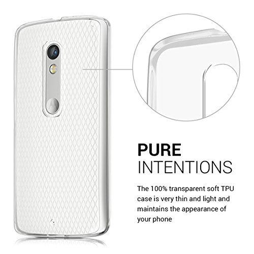 kwmobile Funda para Motorola Moto X Play - Carcasa Protectora de TPU para m vil - Cover Trasero en Transparente reviews kwmobile Funda para Motorola Moto X Play - Carcasa Protectora de TPU para m vil - Cover Trasero en Transparente