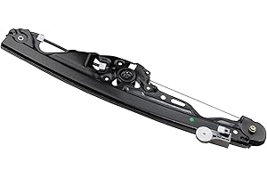 YHTAUTO Rear Left Driver Side Power Window Regulator without Motor for BMW E60 E61 525i 528i 530i 535i 545i 550i M5