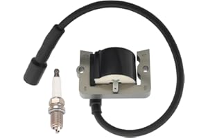 KOSIN Ignition Coil for Kohler 12 584 04-S Fits Engine Models CH11 CH12.5 CH13 CH14 CH15 CV460 CV461 CV490 CV491 CV492 with Spark Plug 11 12.5 13 14 15 HP Engine