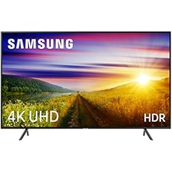 Samsung 40NU7125 - Smart TV 40" 4K UHD HDR (Pantalla Slim, Quad-Core, One Remote, 3 HDMI, 2 USB), Color Negro (Carbon Black)