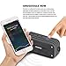 Bluetooth Speakers, Plusinno® Ultra Portable Bluetooth 4.0 Waterproof Wireless Speaker with Integrated Siri/Voice Control,Bluetooth Receiver and Bulid in Microphone (Gray)
