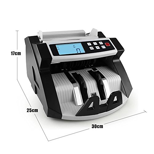 Aibecy Autom tico Multi Moneda Efectivo Billete de Banco Dinero Cuenta Mostrador Contand M quina LCD Monitor con UV MG Falsificaci n Detector para EURO NOS D lar AUD Libra Aibecy Autom tico Multi Moneda Efectivo Billete de Banco Dinero Cuenta Mostrador Contand M quina LCD Monitor con UV MG Falsificaci n Detector para EURO NOS D lar AUD Libra