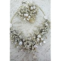 Braut Halskette und Armband