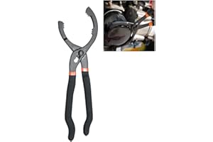 LLWQUANZSS CNWOOAIVE Chiave Regolabile da 12'' per Filtro Olio, Pinza e Strumento di Rimozione