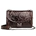 Produktbild LETEULO Damen Crossbody Echtes Leder Tasche Flaplover Schultertasche