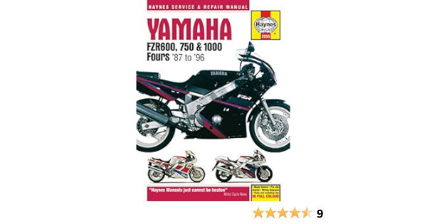 Yamaha Fzr 600 750 1000 Fours 87 96 Haynes Service And Repair Manual Amazon De Haynes Publishing Fremdsprachige Bucher