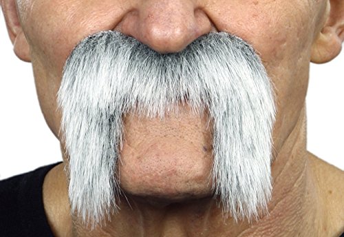 Preisvergleich Produktbild Winnfield grau mit weißen schnurrbart