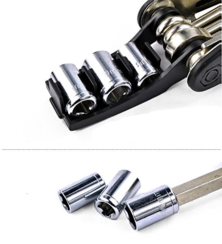 CoolChange Fahrrad Notfall Set mit Multitool und Flickzeug Reparaturset - 8