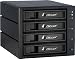 Produktbild Inter-Tech ML 88887088 IPC Mobile Rack VT-314 Wechselrahmen für SAS/SATA Festplatte (4x 8,9 cm (3,5 Zoll)) schwarz