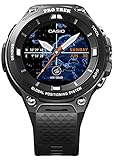 Casio wsd-f20bk Bluetooth Black Sport Watch – Sport Uhr (Black, Water Resistant, 50 m, Climbing, Cycling, Fishing, Running, 12h/24h, 4000 MB)