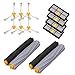 Produktbild 4 x Hepa Filter + 6 x 3-Armige Seitenbürste + 2-set verwicklungsfreier Debris Extractor, Replacement Kits For iRobot Roomba 800/900 Series Vacuum Cleaning Robots, Staubsauger Zubehör