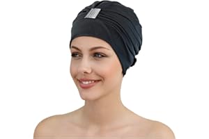 Fashy Exclusivo Gorro de natación con Accesorio Strass, Mujer