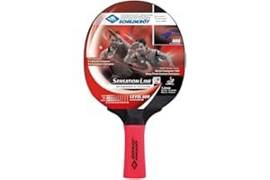 Donic-Schildkröt rakieta do tenisa stołowego Sensation Line 600, uchwyt ASG, gąbka, 1,6 mm gąbka, Prestige - ITTF Belag, 724402