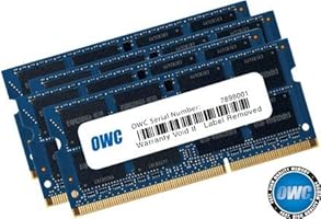 OWC 32GB ( 4x8GB ) PC3-12800 DDR3L 1600MHz SODIMM 204 Pin Memory Upgrade Kit For 2012 iMac 27-inch models. Model OWC1600DDR3S32S