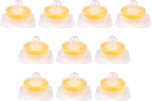 iplusmile Lot de 10 filtres à injection stériles pour injecteur jetable 0 22 à 33 mm