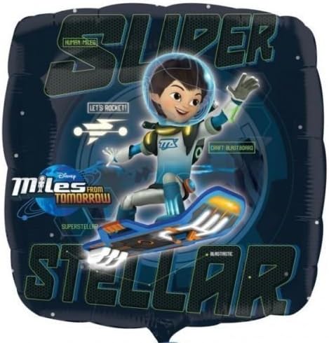 Miles From Tomorrow 18" Non Message Foil Balloon
