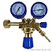 Produktbild Druckminderer Druckregler Druckmanometer Sauerstoff Schweißen Messing O2 Armatur