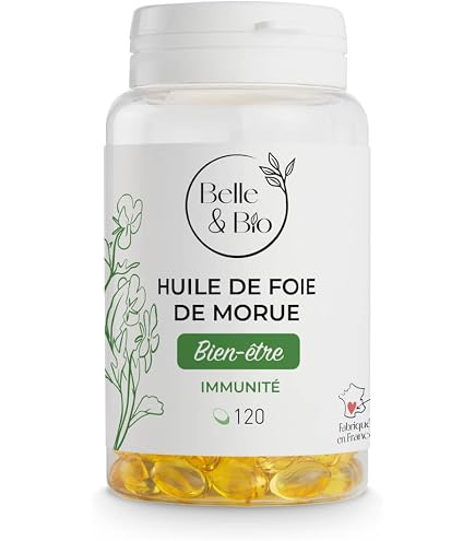 Huile De Foie De Morue - 200 Capsules De 400mg - France Herboristerie - Neuf