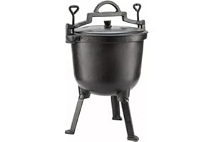 KING HOFF 7L Kazan Jagdkessel Gusseiserner Kessel Kesselgulasch Gulaschtopf KINGHOFF KH-2232