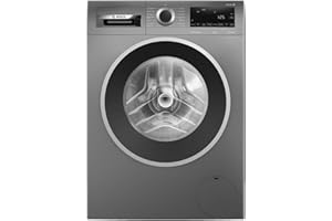 Bosch WGG244ZCGB Series 6, Free-Standing Washing Machine Front Loader, A Rated, 9 kg, 1400 rpm, Iron Assist, Speed Programme, Graphite