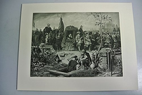 Kunstdruck: Wallensteins Zug nach Eger, im Jahre 1634. Aus: An Ehren und an Siegen reich. Bilder aus Österreichs Geschichte.