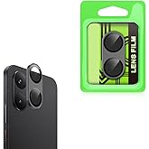 Aksesuarcim Xiaomi Poco X8 Pro Max ile Uyumlu Kamera Lens Koruyucu Cam Siyah