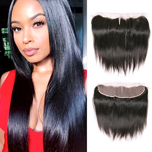 Silkylong Lace Closure Straight Hair 14inch Lace Frontal Brazilian