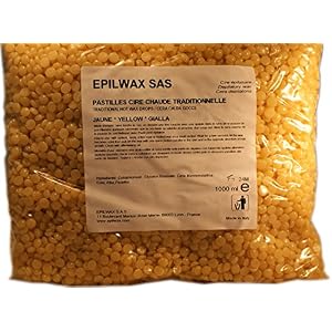 EPILWAX S.A.S - Wax beadsin honey Hot Wax, 3 bags of 1kg - Image 2