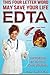 Produktbild Edta: This Four Letter Word May Save Your Life Using Chelation Therapy