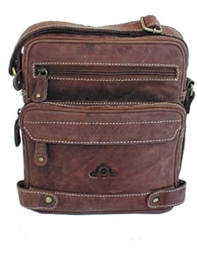 Jenes & Jandura Handgearbeitete hochwertige, handschmeichelnde Leder Tasche Umhängetasche Schultertasche