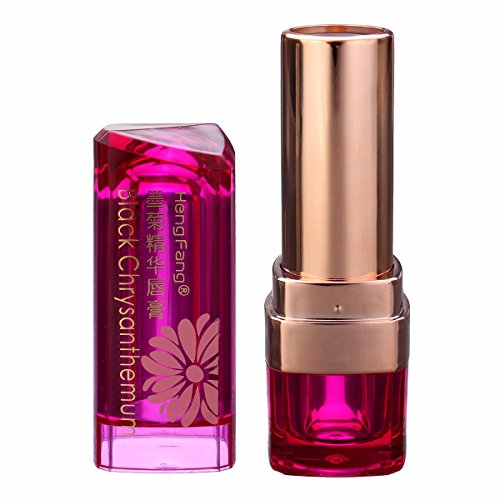 Jelly Lippenstift, LuckyFine Blumen Jelly Lippenstift Magie Farbe Wechselnden Lipstick Lip Gloss Moisturizing Pfirsich - 6