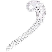 Jieddey Curva Righello,Abbigliamento Righello Metrico Righello Francese Righelli da Cucito Master Pattern Patchwork Righello per Sartoria Design Abbigliamento Fai da Te