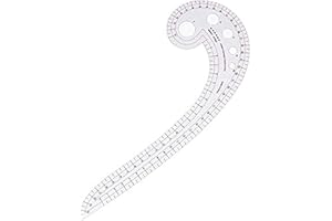 Jieddey Curva Righello,Abbigliamento Righello Metrico Righello Francese Righelli da Cucito Master Pattern Patchwork Righello per Sartoria Design Abbigliamento Fai da Te