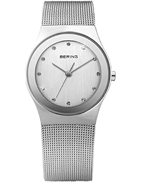 Bering Time Damen-Armbanduhr XS Classic Analog Quarz Edelstahl 12927-000