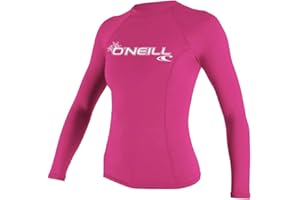 O'Neill Women's Women's Basic Skins UPF 50+ Long Sleeve Rash Guard Rash Guards (Pack of 1)